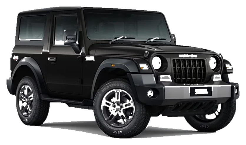 Mahindra Thar — one of our self-drive cars in Bangalore